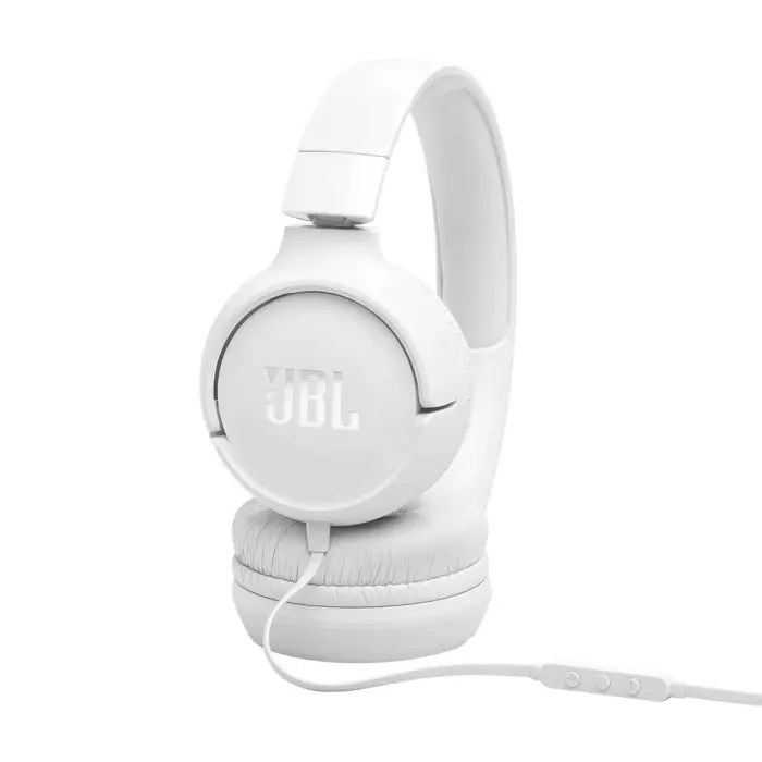 JBL Tune 520 USB-C žične Slušalice, bele