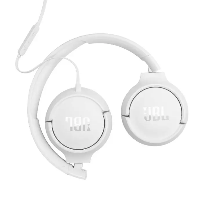 JBL Tune 520 USB-C žične Slušalice, bele