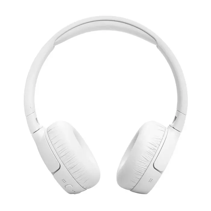 JBL Tune 670NC Bluetooth wireless headphones, white.