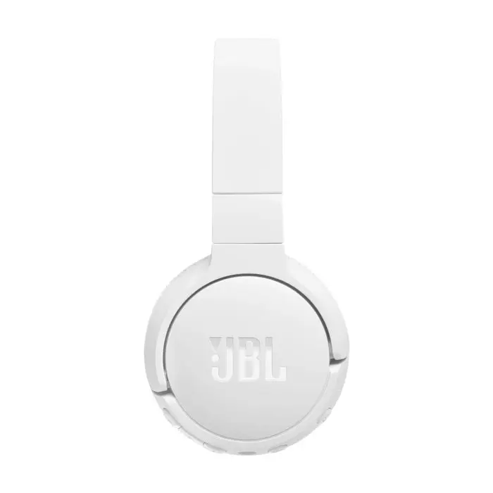 JBL Tune 670NC Bluetooth wireless headphones, white.