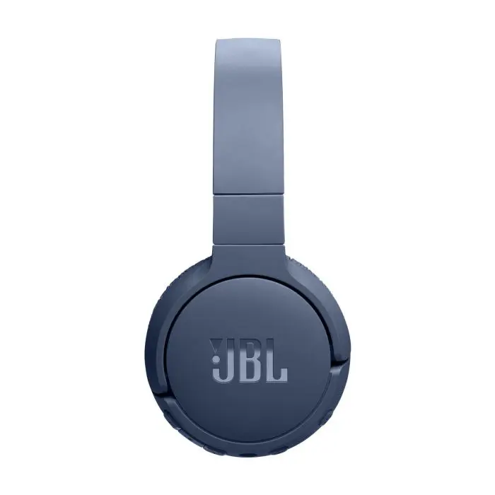 JBL Tune 670NC Bluetooth wireless on-ear headphones, blue.