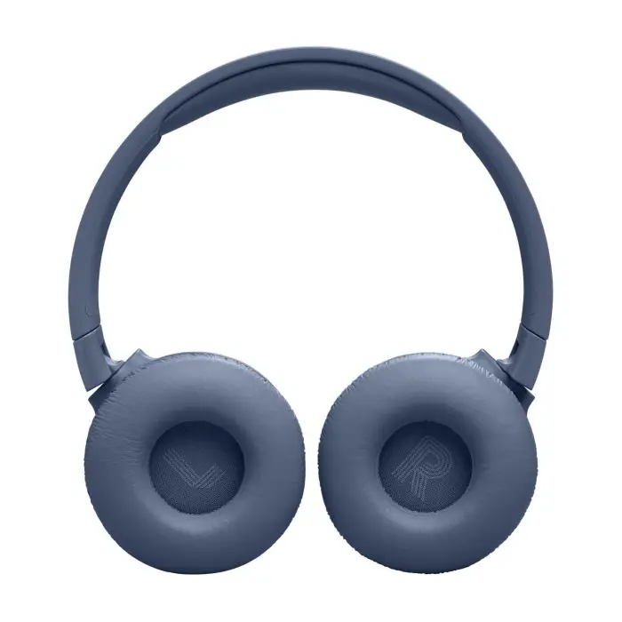 JBL Tune 670NC Bluetooth wireless on-ear headphones, blue.