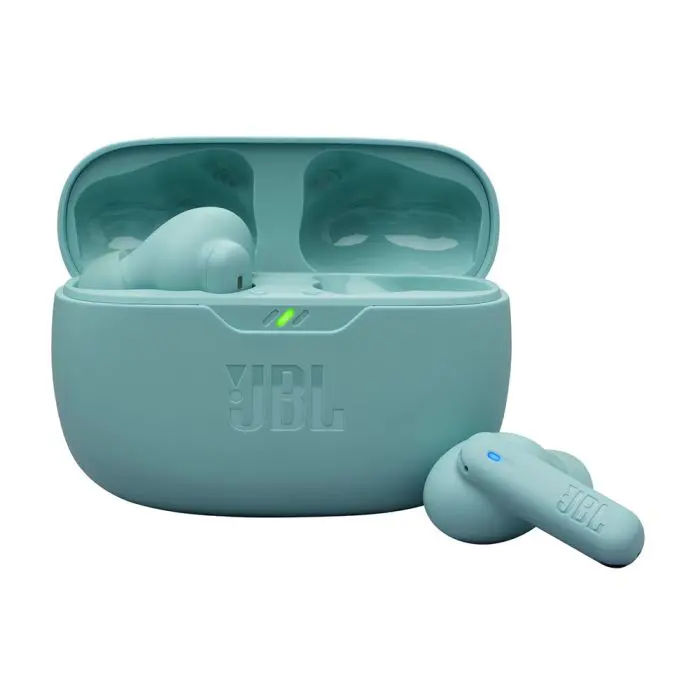 JBL Wave Beam 2 brezžične slušalke z mikrofonom, modre