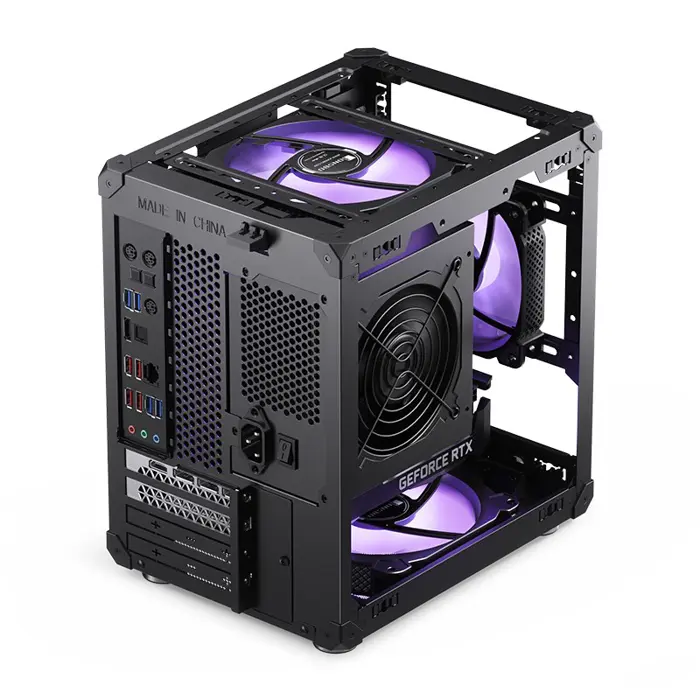 Jonsbo C6 Micro-ATX Case - black