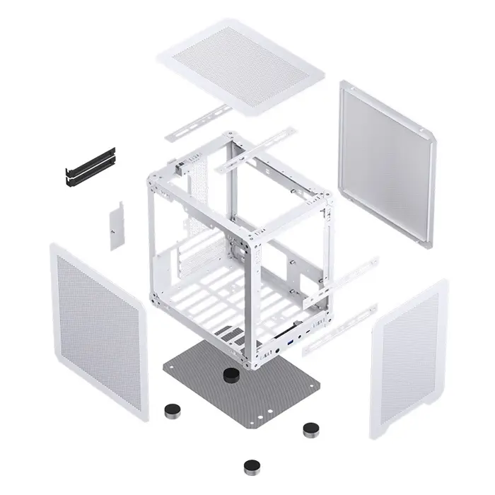 Jonsbo C6 Micro-ATX Case - white