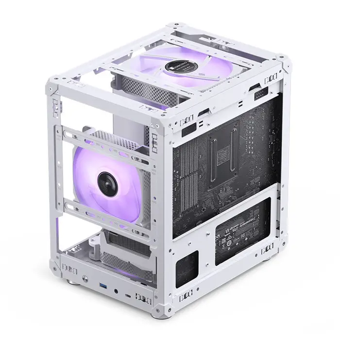 Jonsbo C6 Micro-ATX Case - white