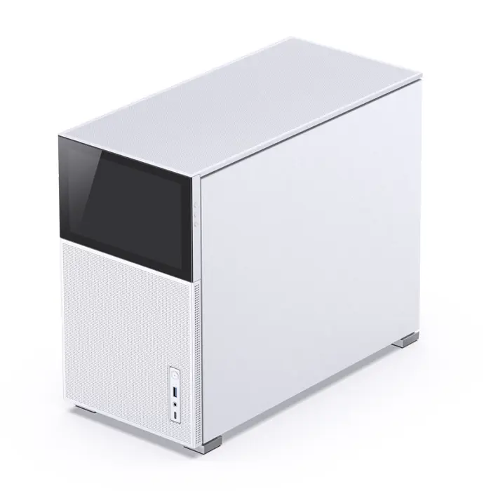Jonsbo D31 MESH Screen Micro-ATX Case, Tempered Glass - white
