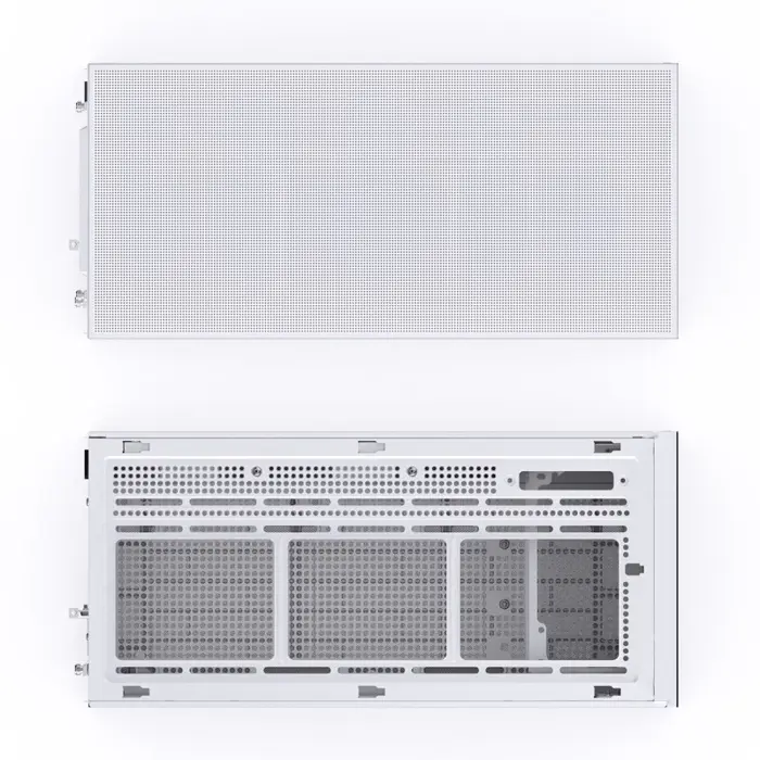 Jonsbo D31 MESH Screen Micro-ATX Case, Tempered Glass - white