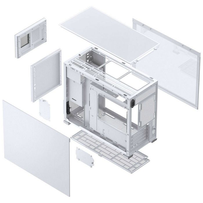 Jonsbo D31 Screen mATX Kućište, Kaljeno staklo - bijelo D31 STD WHITE SC