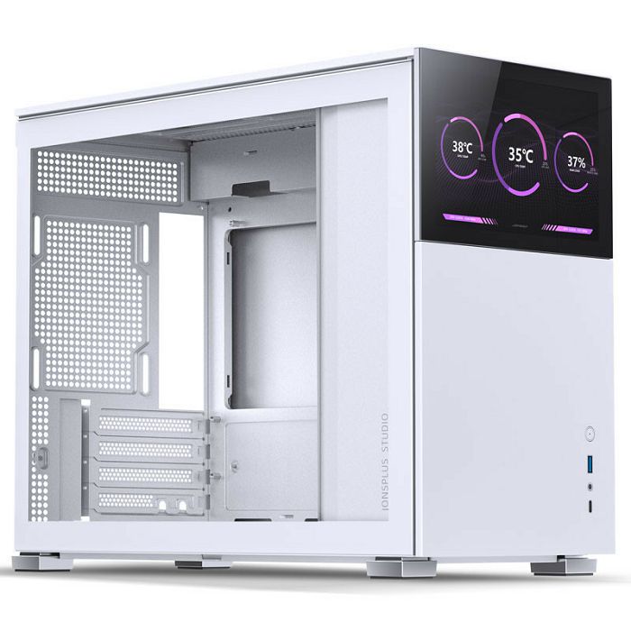 Jonsbo D31 Screen mATX Kućište, Kaljeno staklo - bijelo D31 STD WHITE SC