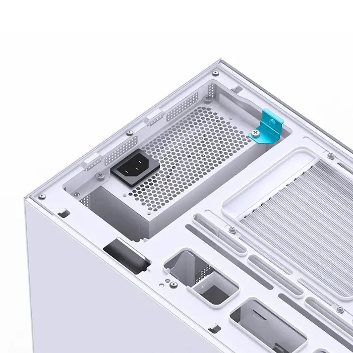 Jonsbo D32 STD White PC Case, Mini, mATX, Glass