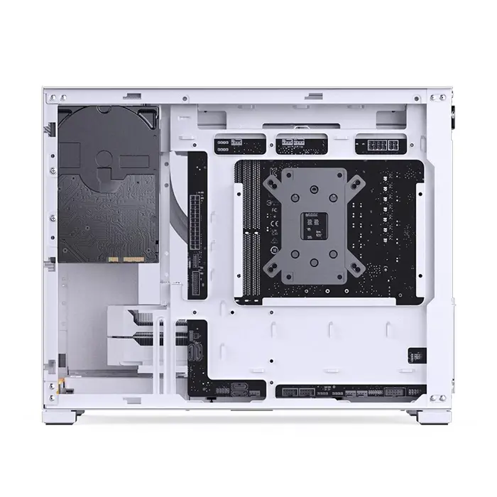 Jonsbo D32 STD White PC Case, Mini, mATX, Glass