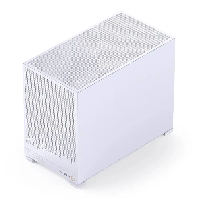 Jonsbo D32 STD White PC Case, Mini, mATX, Glass