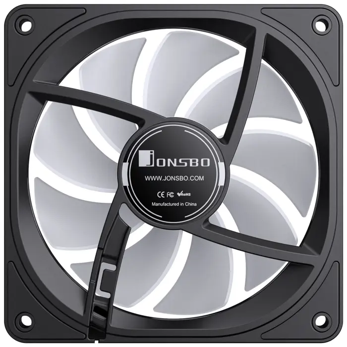 Jonsbo FR-606 BIack Reverse ARGB 5V 3PIN, 120mm Fan-FR-606BR