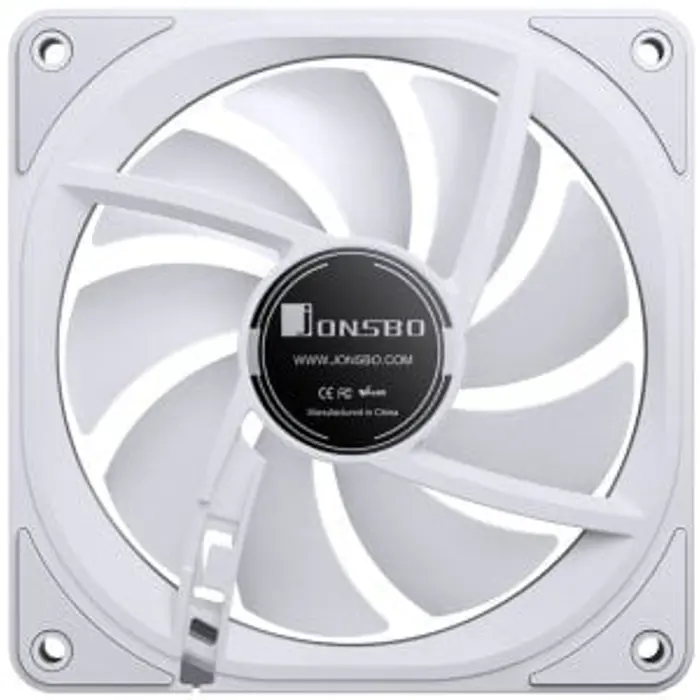 Jonsbo FR-606 White Reverse ARGB 5V 3PIN, 120mm Fan-FR-606WR