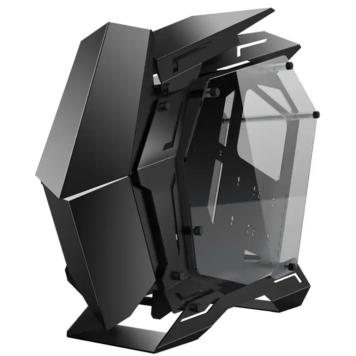 Jonsbo MOD3 Big-Tower Showcase, Tempered Glass - black
