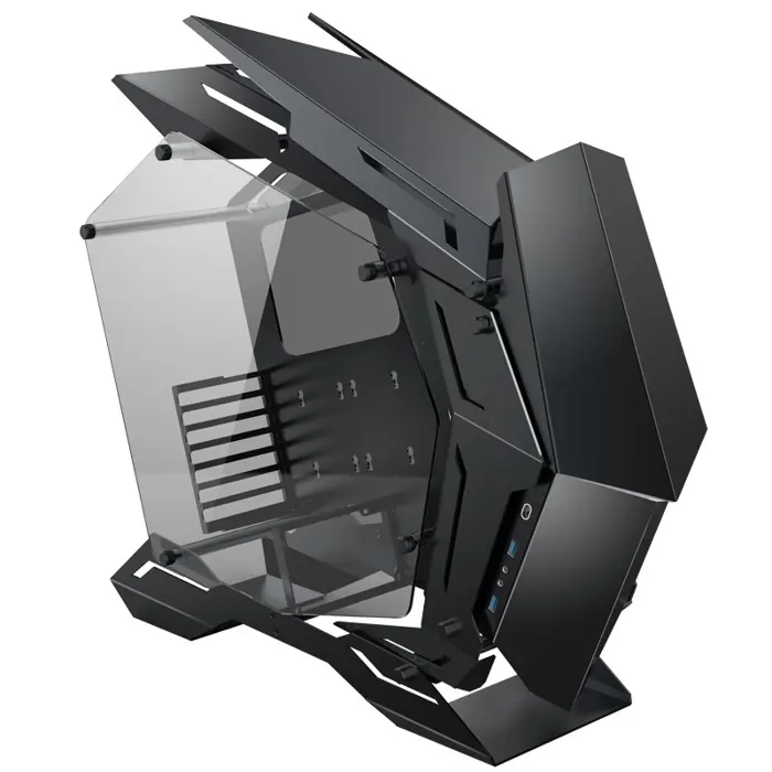 Jonsbo MOD3 Big-Tower Showcase, Tempered Glass - black