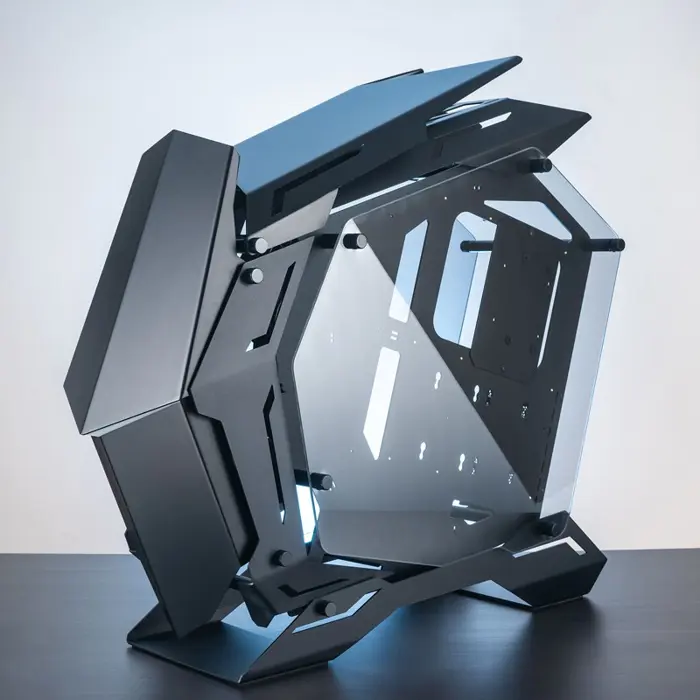Jonsbo MOD3 Big-Tower Showcase, Tempered Glass - black