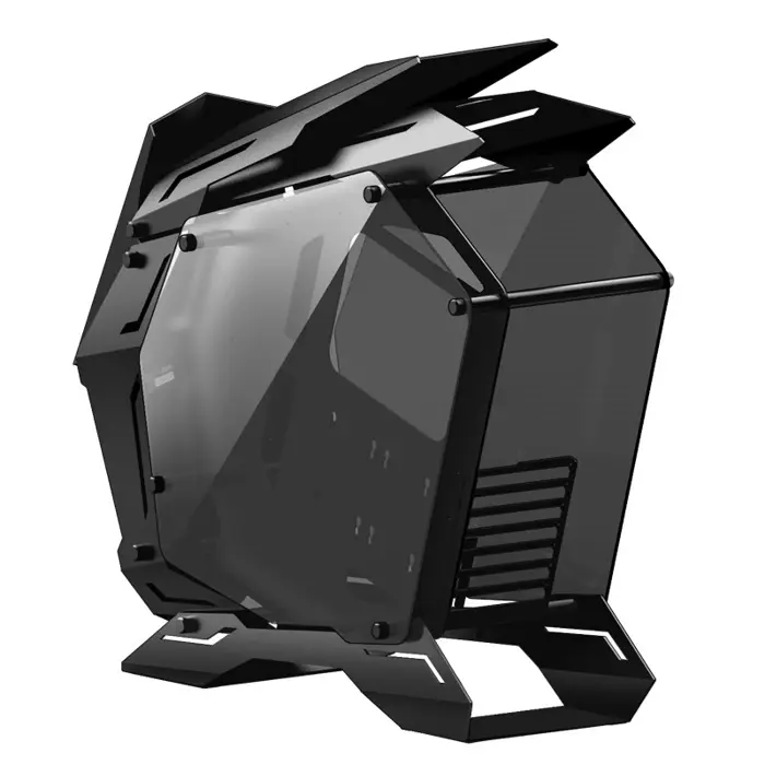 Jonsbo MOD3 Big-Tower Showcase, Tempered Glass - black