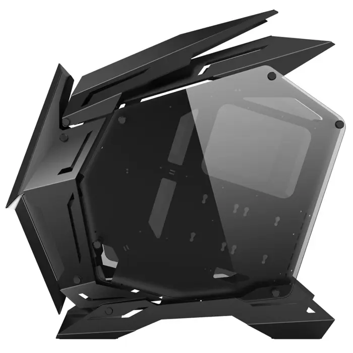 Jonsbo MOD3 Big-Tower Showcase, Tempered Glass - black