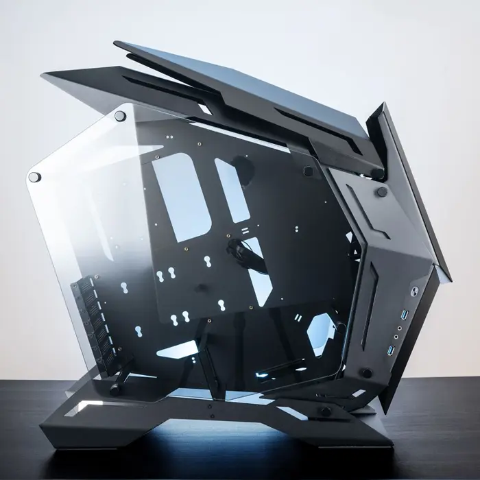 Jonsbo MOD3 Big-Tower Showcase, Tempered Glass - black