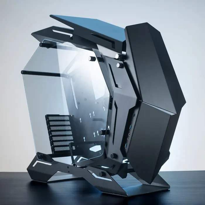 Jonsbo MOD3 Big-Tower Showcase, Tempered Glass - black
