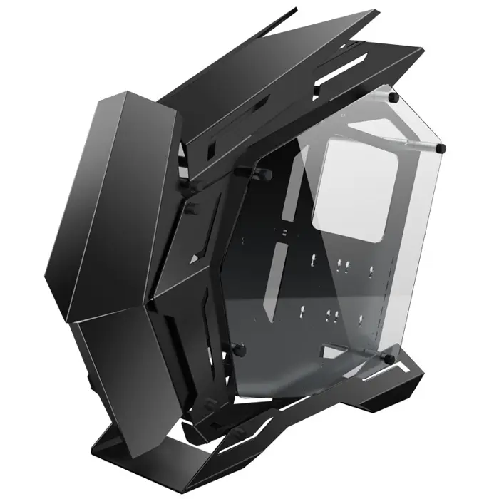Jonsbo MOD3 Big-Tower Showcase, Tempered Glass - black