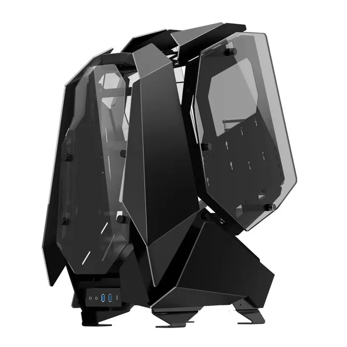 Jonsbo MOD5 Big-Tower Showcase, Tempered Glass - black