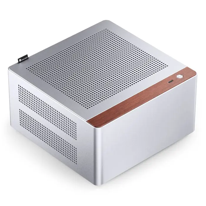 Jonsbo NV10 PC Gehäuse, Mini-Gehäuse, ITX - silber-NV10 SILVER