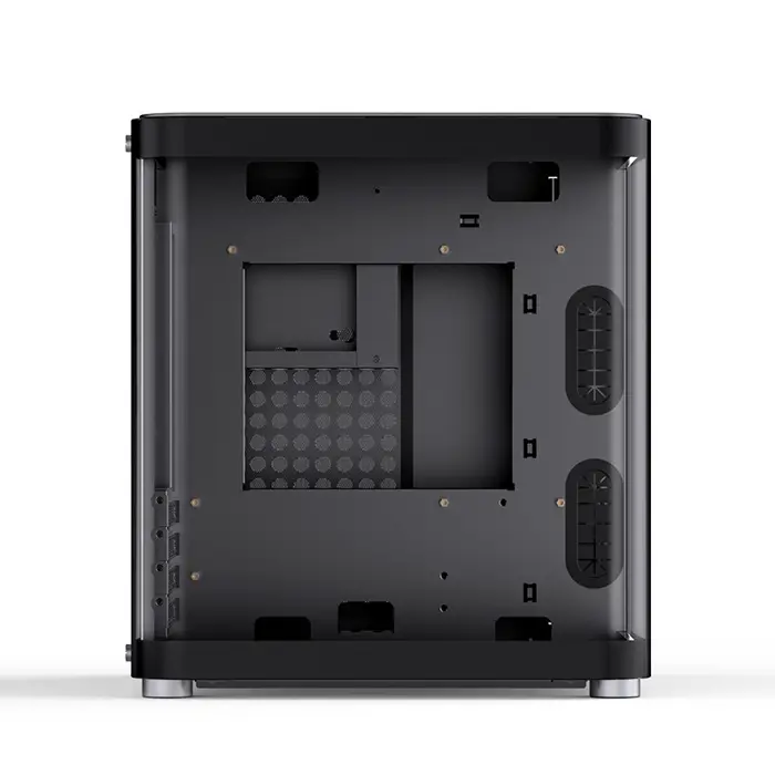 Jonsbo TK-1 2.0 Micro-ATX Case, Tempered Glass - black