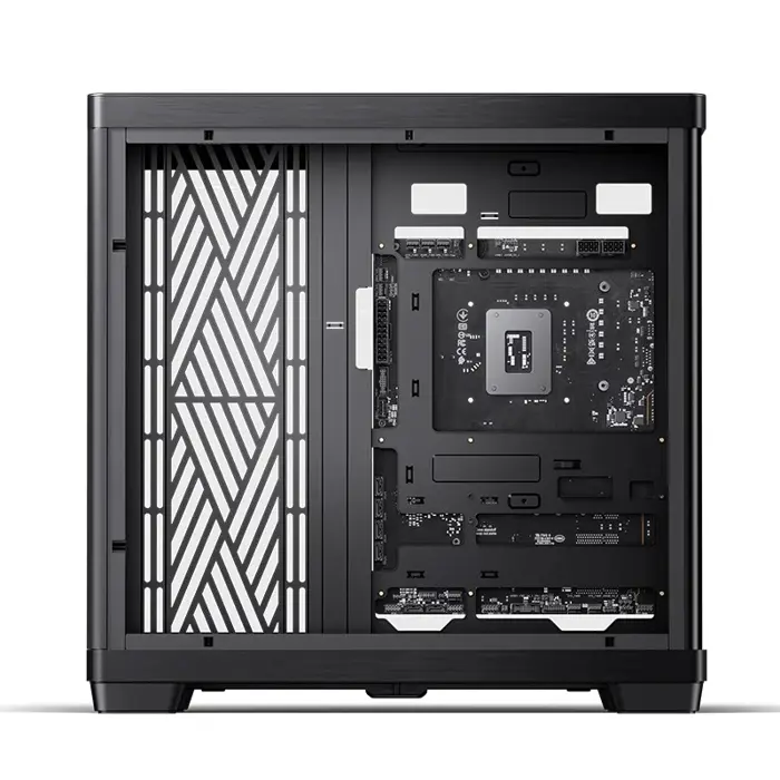 Jonsbo TK-4 Gehäuse, Midi-Tower, ATX, Tempered Glass - black