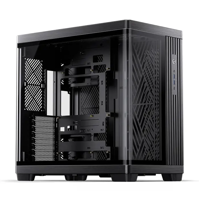 Jonsbo TK-4 Gehäuse, Midi-Tower, ATX, Tempered Glass - black