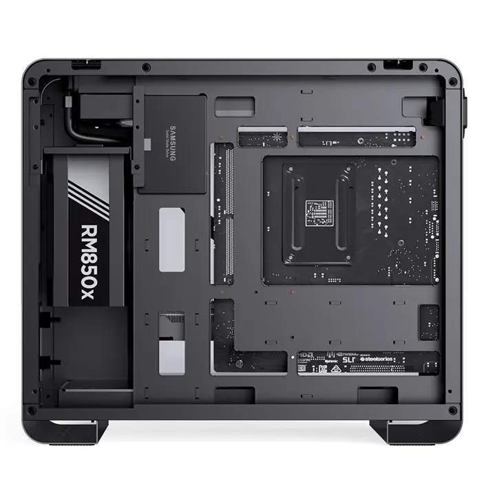 Jonsbo U4 Mini Micro-ATX Case, Tempered Glass - Black