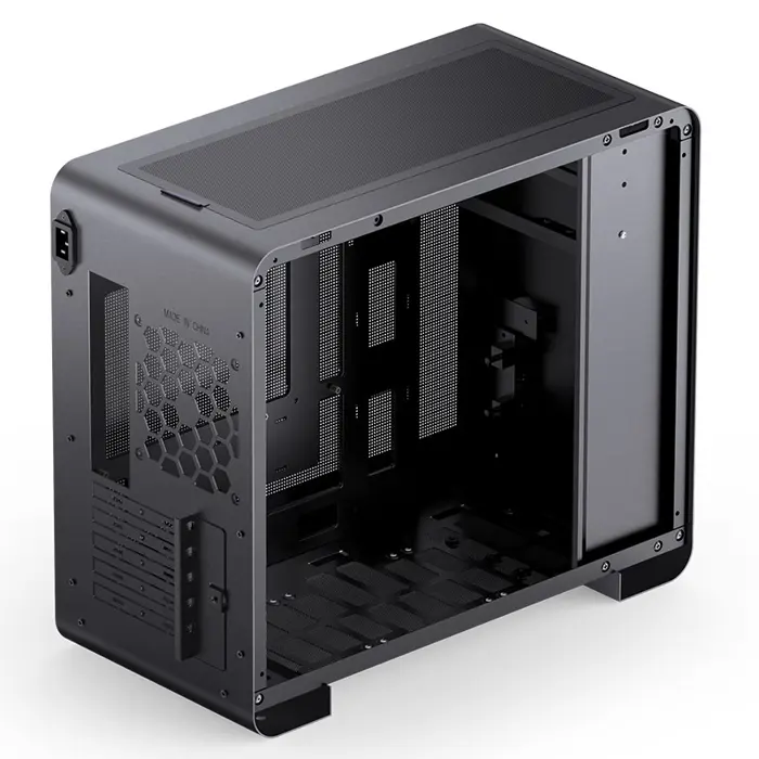 Jonsbo U4 Mini Micro-ATX Case, Tempered Glass - Black