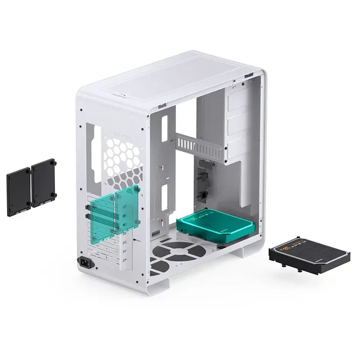 Jonsbo U4 Pro Mesh Midi-Tower - white