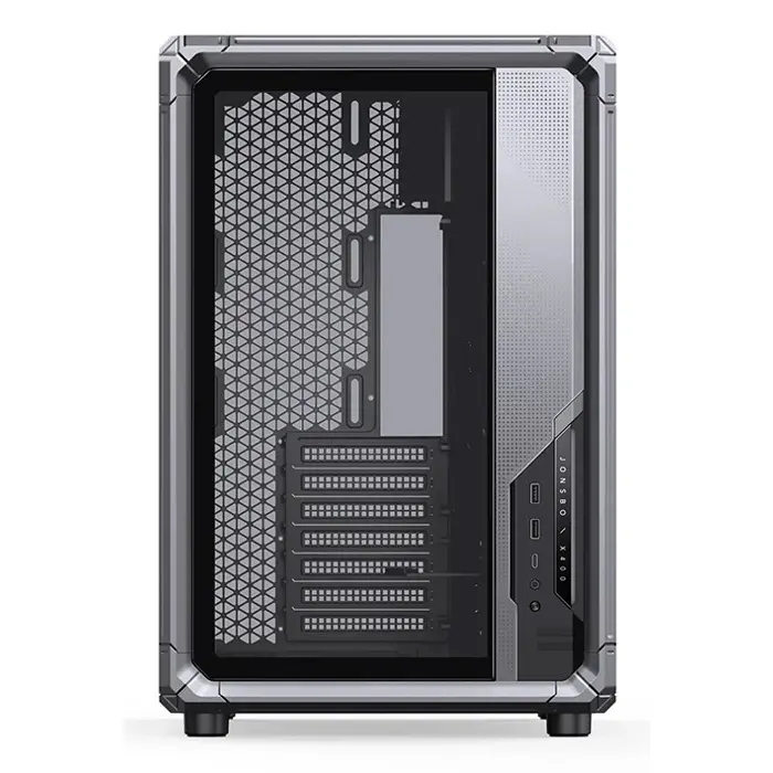 Jonsbo X400 PC-Gehäuse, Midi-Tower, ATX, Tempered Glass - grau