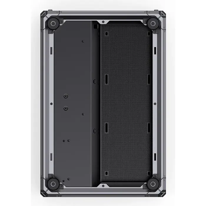 Jonsbo X400 PC-Gehäuse, Midi-Tower, ATX, Tempered Glass - grau