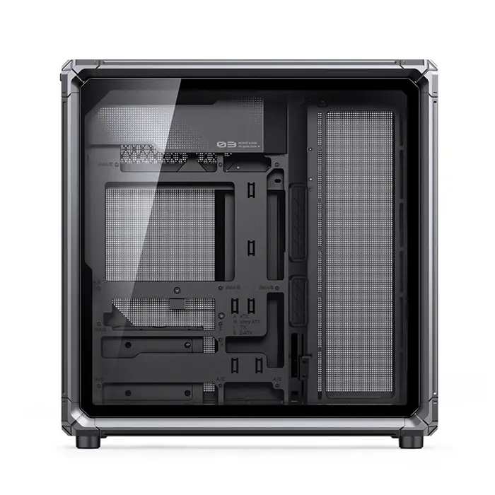 Jonsbo X400 PC-Gehäuse, Midi-Tower, ATX, Tempered Glass - grau