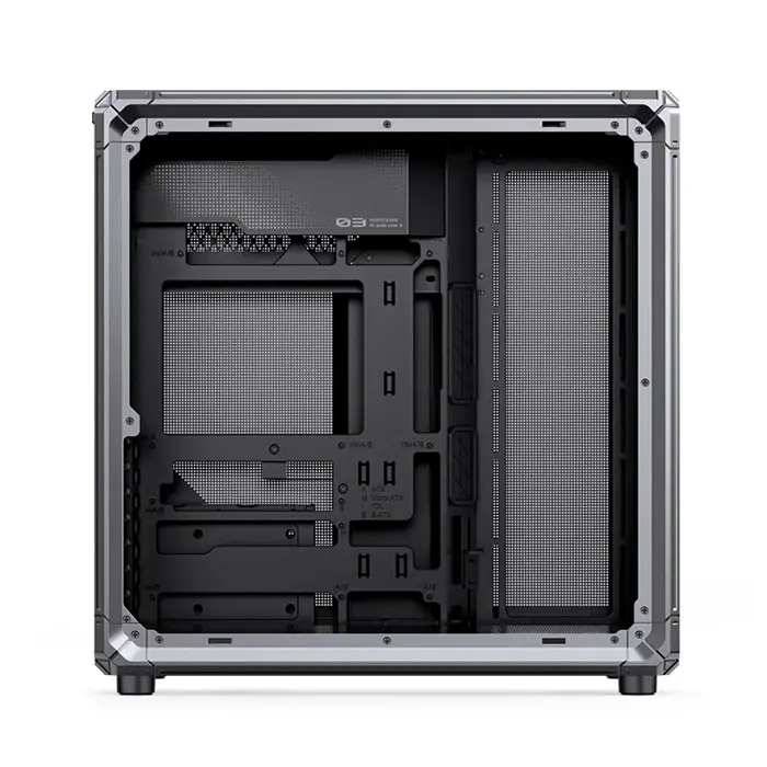 Jonsbo X400 PC-Gehäuse, Midi-Tower, ATX, Tempered Glass - grau