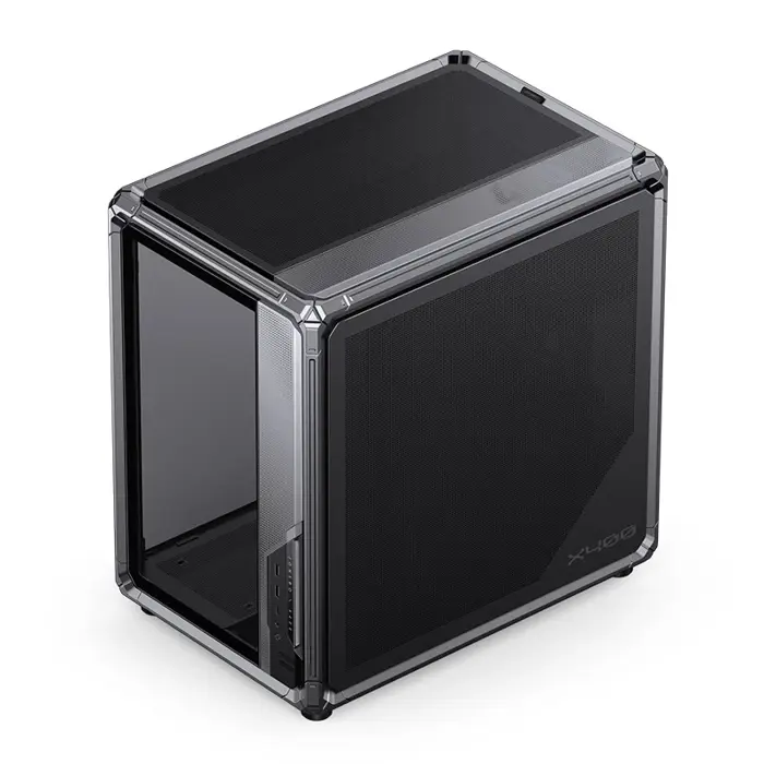 Jonsbo X400 PC-Gehäuse, Midi-Tower, ATX, Tempered Glass - grau