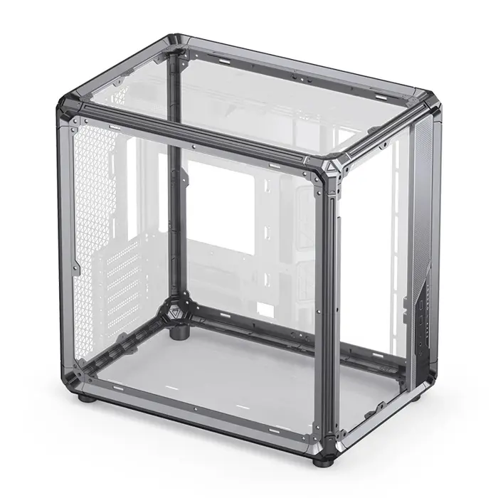 Jonsbo X400 PC-Gehäuse, Midi-Tower, ATX, Tempered Glass - grau
