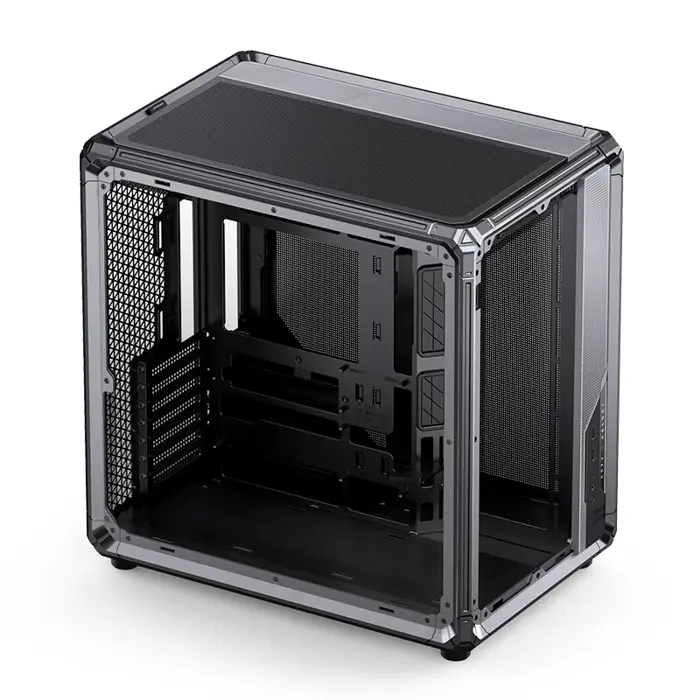 Jonsbo X400 PC-Gehäuse, Midi-Tower, ATX, Tempered Glass - grau