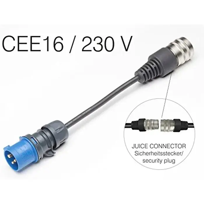 Juice Technology safety adapter JUICE CONNECTOR, CEE16 / 230V, 1-phase (blue, for JUICE BOOSTER 2)