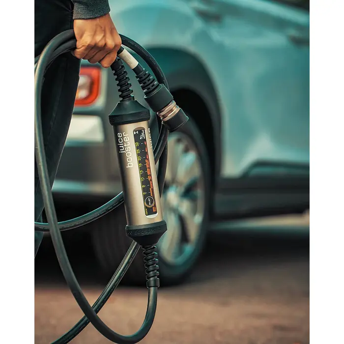 Juice Technology safety adapter JUICE CONNECTOR, T13 (CH) CELSIUS (black, for JUICE BOOSTER 2, with temperature sensor)