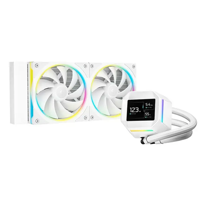 K Cooler Vodeno hlađenje Deepcool LM240 White