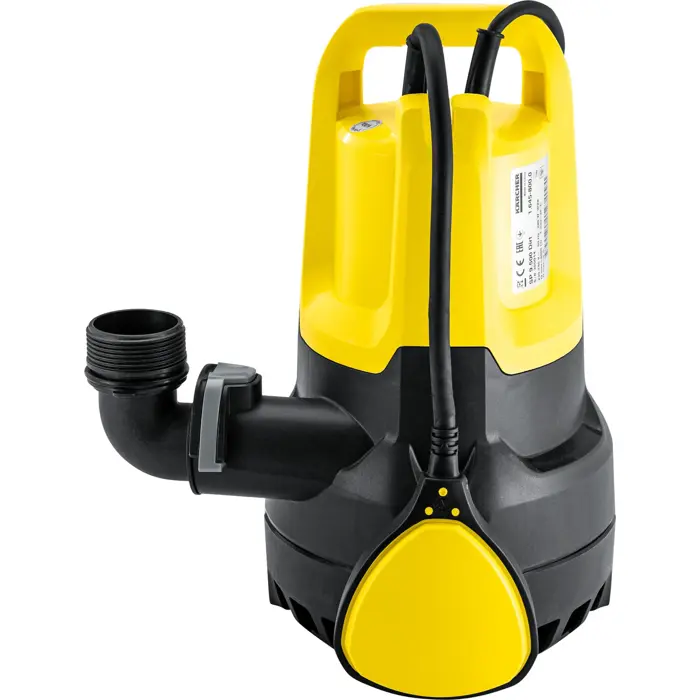 Kärcher drainage pump SP 9.500 Dirt, submersible / pressure pump (yellow/black, 280 watts, for dirty water)
