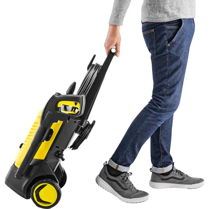 Kärcher high-pressure cleaner K 5 WCM (yellow/black, with dirt blaster)