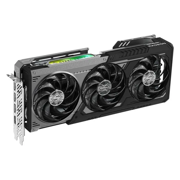 Grafička Asrock Radeon RX 9070 XT Steel Legend Dark 16GB GDDR6