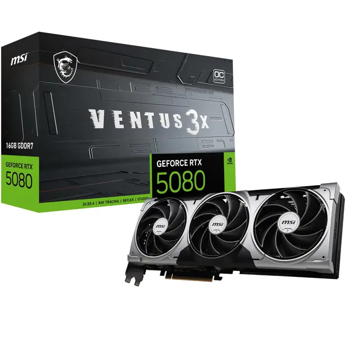 MSI RTX 5080 16G VENTUS 3X OC