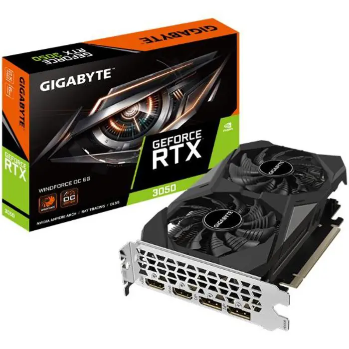 Gigabyte GeForce RTX 3050 WINDFORCE OC 6GB